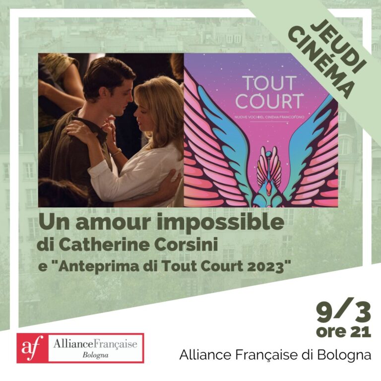 Scopri di più sull'articolo Due anteprime di Tout Court all’Alliance Française